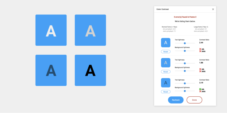 A11y Color Contrast Checker