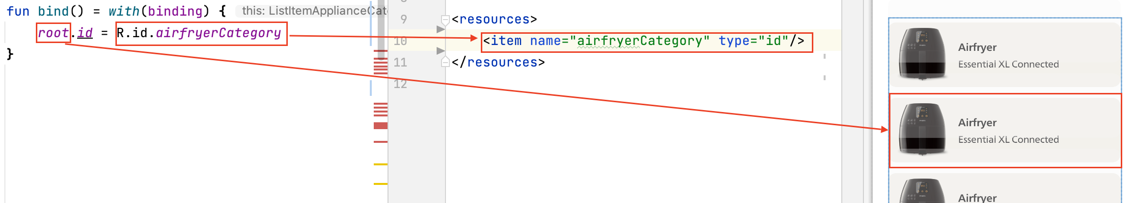 Android Dynamic Element Example